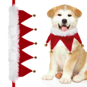 Köpek giyim Noel evcil hayvan kravat bandanas köpek başörtüsü festival eşarp kostüm giysileri