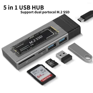 NVME/SATA SSD GÜZELLİK KAVRAMI 10GBPS USB C HUB TİP 3.1 - SD TF USB2.0 Ayrıştırıcı Dock