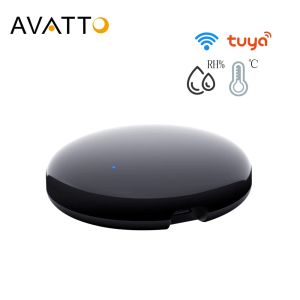 Управление AVATTO Tuya WiFi ИК-пульт дистанционного управления Умный универсальный инфракрасный пульт управления умным домом для AC TV DVD AUD Работает с Alexa Google Home