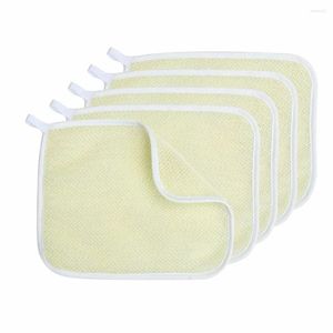 Полотенце 5 шт., отшелушивающее средство для ванны и душа, мягкая тканая ткань для мытья и чистки