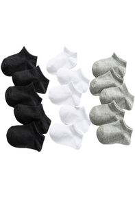 5 çift bebek çorap kızlar kızlar siyah beyaz gri çoraplar pamuk yumuşak yenidoğan bebekler gevşek rahat çorap çocuklar okul spor kıyafetleri4813063