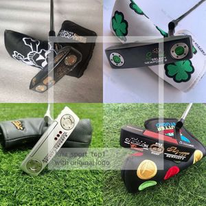 Golf Putter Özel Newport2 Şanslı Dört Yapraklı Yonca Erkek Golf Kulüpleri Logo Golf With Men 9 Style ile Resimleri Görüntülemek İçin Bize Ulaşın