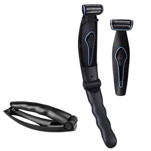 Pro Yüz Sakal Tıraş Makinesi Elektrikli tıraş makinesi Saç Döşeme Terici Kart Kiti Erkekler İçin Elektrik Tıraş Alın Vücut Geri 100-240V Şarj Edilebilir 240325