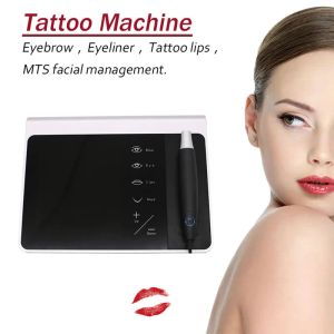 Машина OEM Black/Gold Charme Princess Digital Permanter Permant Makup Kit Tattoo Edsbrow/Lips/Liner/MTS Hine Swiss Motor Hand Pen