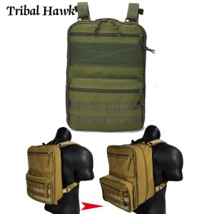 Сумки Военный рюкзак D3 Flatpack Molle Тактический рюкзак для страйкбола для переноски многоцелевого снаряжения Открытый охотничий штурмовой дорожный камуфляжный мешок