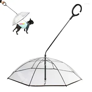 Köpek yakaları küçük köpekler için şemsiye evcil hayvan ayarlanabilir sap c-şekil açısı