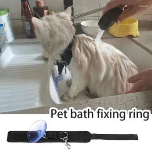 Köpek giyim evcil hayvan banyo tutucu kedi artışı ayarlanabilir kısıtlama ipi kablo demeti aksesuarları temizleme malzemeleri