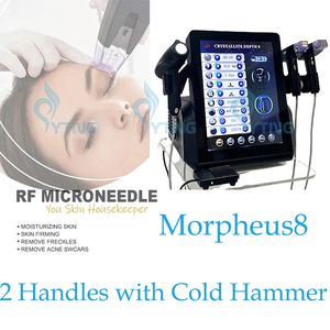 Microneedle RF Radiofrequenza Microneedling Morpheus 8 Macchina per il sollevamento della pelle Rimozione della cicatrice dell'acne Trattamento delle smagliature