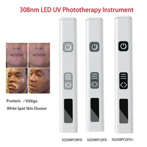 1pc Vitiligo Ultraviolett Potherapie 308nm LED Instrument Haut Gesundheitsbehandlung UV -Lampenlaser für Psoriasis White Spot -Erkrankung 240318