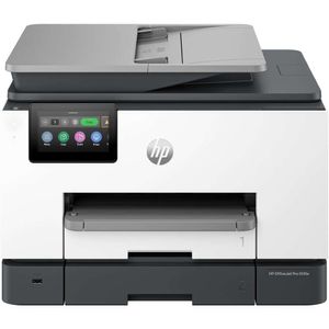 Беспроводной цветной струйный принтер HP OfficeJet Pro 9135e с функциями печати, сканирования, копирования, факса, устройства автоматической подачи документов и двусторонней печати — идеально подходит для офисного использования, в комплект входят чернила на 3 месяца