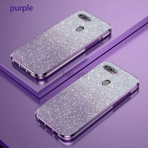 OPPO F9 Pro Kılıf için Cep Telefon Kılıfları Oppo F7 OPPO A7 AX7 A5S A3S A5 A7X A12 Lüks Gradyan Pırıltılı Kaplama Silikon Arka Kapak Funda 2442