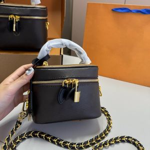 Дизайнерская сумка Vanity, женская сумка на плечо, кожаная косметичка для туалетных принадлежностей, элегантный дизайн, сумка через плечо, люксовый бренд, мини-косметическая сумочка, косметичка
