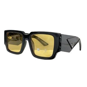 Spr 12Z Black x черные высококачественные роскошные дизайнерские солнцезащитные очки женщины Новые классические инвертированные треугольные дизайн
