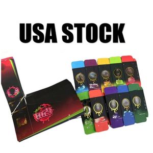 USA Warehouse Stock vorgefüllt vorgefüllte Muha Meds leere Verpackungskastenbeutel enthalten alle 1G2G3G Gramm D9 Muha Cake Alien Made in USA