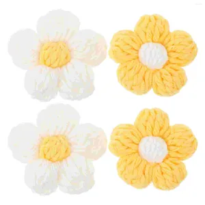 Depolama Şişeleri 4 PCS Takı Aksesuarları Çanta Güzel Broş Giyim Dekoratif Çiçek Şapka Dikiş Bezi Çiçek Süs Giysileri