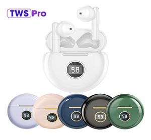 TWS Bluetooth Kulaklıklar J88 Gürültü Azaltma Kulak Tomurcuklarında Kablosuz Telefon Kulakları için Mikrofonlu Pembe Kulaklık 3656986