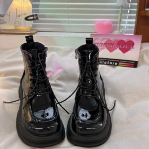 Bot yeni kadın ayak bileği botları 2022 platform botları gotik sonbahar kış kalınlığında lolita ayakkabıları Japon jk botları kolej kız ayakkabıları