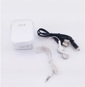 Mini klip mp3 çalar bütün ucuz spor tarzı metal mp3 çalarlar perakende kutusu kulaklık usb kablosu ile ekransız micro tf3066091