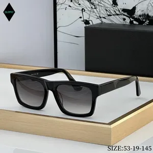 Güneş gözlüğü satar 2024 asetat dikdörtgen tonları kadınlar için siyah marka tasarımcısı trend ürünleri moda erkekler güneş gözlükleri