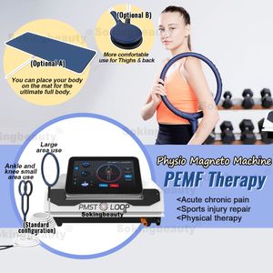 Высокая мощная интеллектуальная терапия PEMF Матрас Элетромагхетическая подушка Массаж PMST Loop Реабилитационная машина для боли в теле.