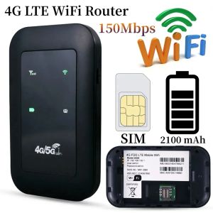 Control 4G Wi -Fi Router 150 Мбит / с беспроводной широкополосной портативный маршрутизатор Мобильный горячий точка с помощью SIM -карты Широкий покрытие для наружного