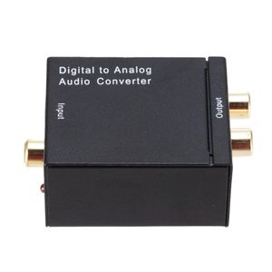 Video Kablolar Konektörleri Dijitalden Analog O Dönüştürücü Optik Fiber Toslink Koaksiyel RCA L/R Adaptör Amplifikatör Bırakma Dağıtım Elektronik OTEOB