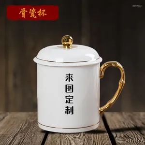 Кружки Jingdezhen Ceramic Tea Cup Cup Bone Forcom