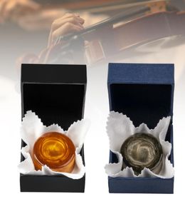 Струнные инструменты ручной работы Канифольная смола Колофония закругленная с картонной коробкой для скрипки Альта Виолончель Бас Erhu Gaohu Bow Strings9989106