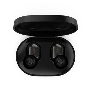 Xiaomi Redmi Airdots için USB kablosu ile kulaklık şarj çantası TWS kablosuz kulaklıklar
