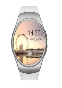 KW18 Smart Watch for Android iOS Bluetooth Reloj Inteligente SIM -карта монитор частоты частоты пульса с интеллектуальными наручными часами Mic Anti Lost Smart BRAC5640541