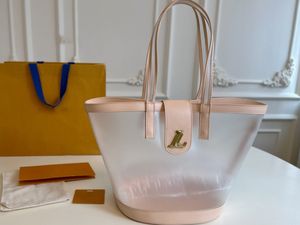 Сумка дизайнерская сумка Прозрачная соломенная сумка пляжная сумка модная сетчатая пряжа для летней соломенная сумка черная розовая летняя кожаная сумка.