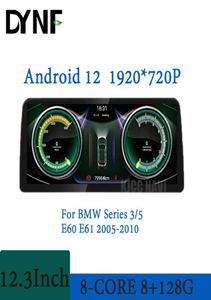 Для BMW Series 35 E60 E61 CCC CIC System 123 дюйма 1920 720p Android 12 Car Radio Multimedia GPS Navigation 4G LTE7397565