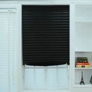 Semiblackout Blind für Fenster Falten Blinds schnurloser Schatten leichter Filterschatten Badezimmer Küchenbüro 240322