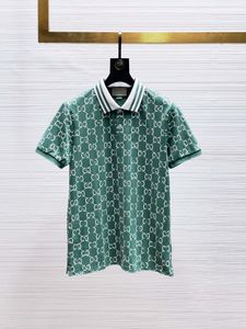 Herren Polo-Shirt Designer Herrenmodier-Fashion Horse T-Shirt Casual Herren Golf Summer Polo Shirt Sticked High Street Trendy asiatische Größe M-XXXL