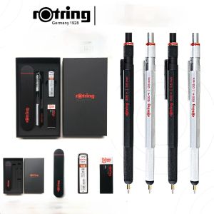 Kalemler çürüyen 800+PDA Mekanik Profesyonel Aktivite Kalem Seti Kapasitans Kalem Stylus 0.5/ 0.7mm Geri Çekilebilir Kalem