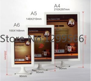 Çerçeve A5 Ücretsiz Gönderim Reklam Poster Menü Etiket Ekran Stand Fotoğraf Çerçeve Pop Fiyat Tutucu Masa Tablo Sanat Kartı Ekran Rafı