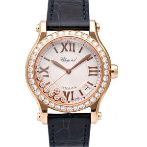 Lüks Happy Diamond Serisi 36mm Otomatik Mekanik Kadın İzle 274808-5003 319046