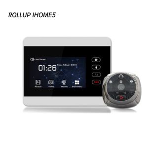 Intercom Rollup Ihome5 Smart Home Intercom Visualizzatore di porta epuli Wireless Video IP Camera Eye WiFi Visual Lornth Surveillance da remoto
