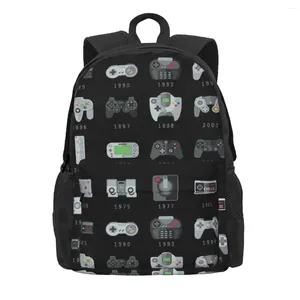 Рюкзак Geek Gaming Controllers rackpacks Boys девочки для девочек книжные сумки школьные сумки мультфильм детские rucksack ноутбук сумка для плеча