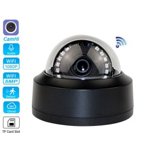 Kameralar Kablosuz WiFi IP Kamera 1080p 5MP Camhi SD Kart Hareket Algılama Alarmı P2P Mic Cloud Home CCTV Gözetim Monitörü