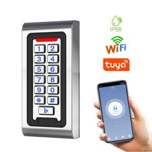 Комплекты New Wi -Fi Tuya App IP68 водонепроницаемая металлическая клавиатура RFID -карта.