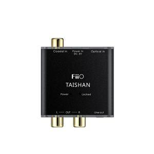 Amplifikatör FIIO D03K Dijital Ses Decoder Dönüştürücü Koaksiyel Optik DAC USB Giriş RCA 3.5mm 192kHz /24bit TV Kutusu /Dijital TV /Araba Ses için