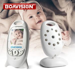 Monitors VB601 Video Bebek Monitörü Kablosuz 2.0 '' LCD Bebek Bakıcısı 2 Yolu Konuşma Gece Görme Sıcaklığı Güvenlik Dadı Kamerası 8 Ninniler