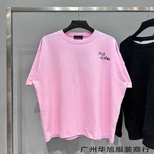 Tasarımcı T Shirt Family'nin Doğru Versiyonu, her iki erkek için ön saf harflerde büyük imzalı yüksek kaliteli stil