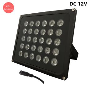 Aksesuarlar DC 12V Kızılötesi IR Dolgu LED Dış Mekan 30 PCS Dizisi Yüksek Güç 850Nm Su Geçirmez Metal Aydınlatıcı Lamba CCTV Kamera İçin Geceleri