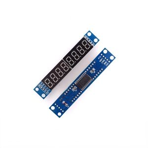 Max7219 LED DOT MATIX 8 DIGIT Dijital Tüp Ekran Kontrol Modülü 3.3V 5V Mikrodenetleyici Seri Sürücü 7 segment