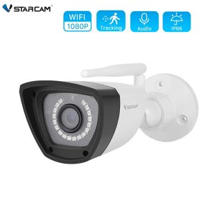 Камеры Vstarcam IP Bullet Camera Wi -Fi Outdoor 1080p IP Superance Security AI Humanoid обнаружил IP66 Водонепроницаемый IR Night Audio HD CCTV