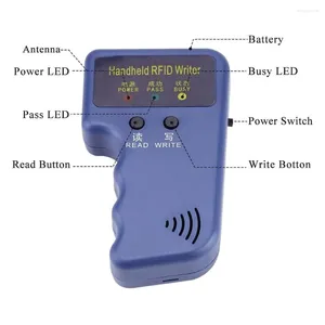 Клавки 125 кГц RFID ID Copier Copier портативная карта писатель Duplicator 6 штук Keyfobs Key Cards Advanced Chip