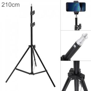 Monopods 210cm selfie ring dolgu hafif tripod fotoğrafçılığı ışık canlı / fotoğraf / stüdyo / video / aydınlatma stüdyosu kitleri