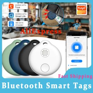 Alarm Tuya Akıllı Ev Akıllı Etiketler Bluetooth Anti Loss Smart Bluetooth Tracker Güvenlik Koruma Hatırlatma Cihazı İPhone Android